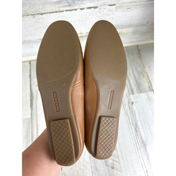 Talbots Women’s 10 Jessie Gore Nappa Leather Slip-On Driving casual Loafers New - Picture 6 of 7